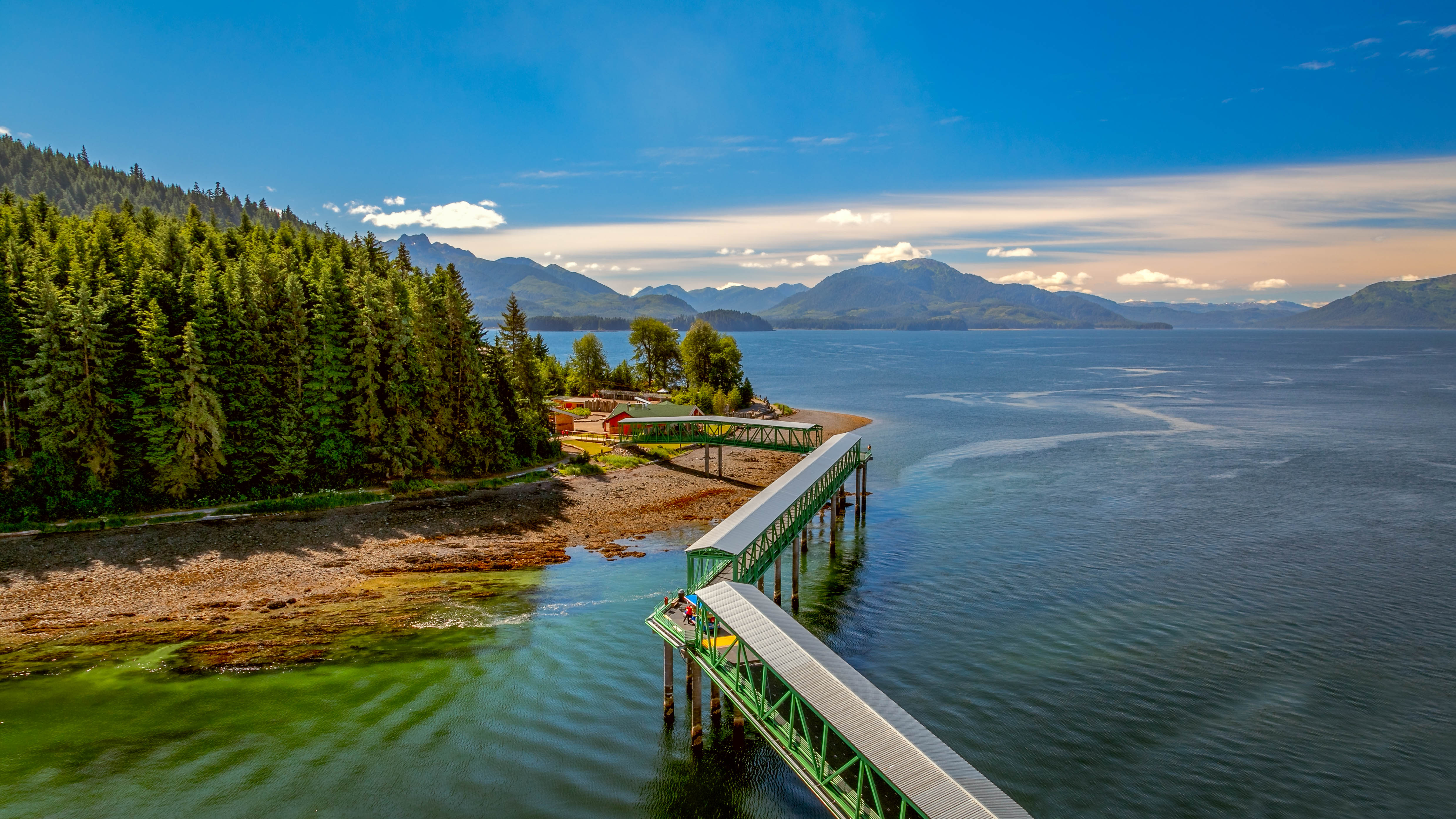 Autentisk Alaska vildmarksoplevelse med panoramaudsigt over fjordlandskab