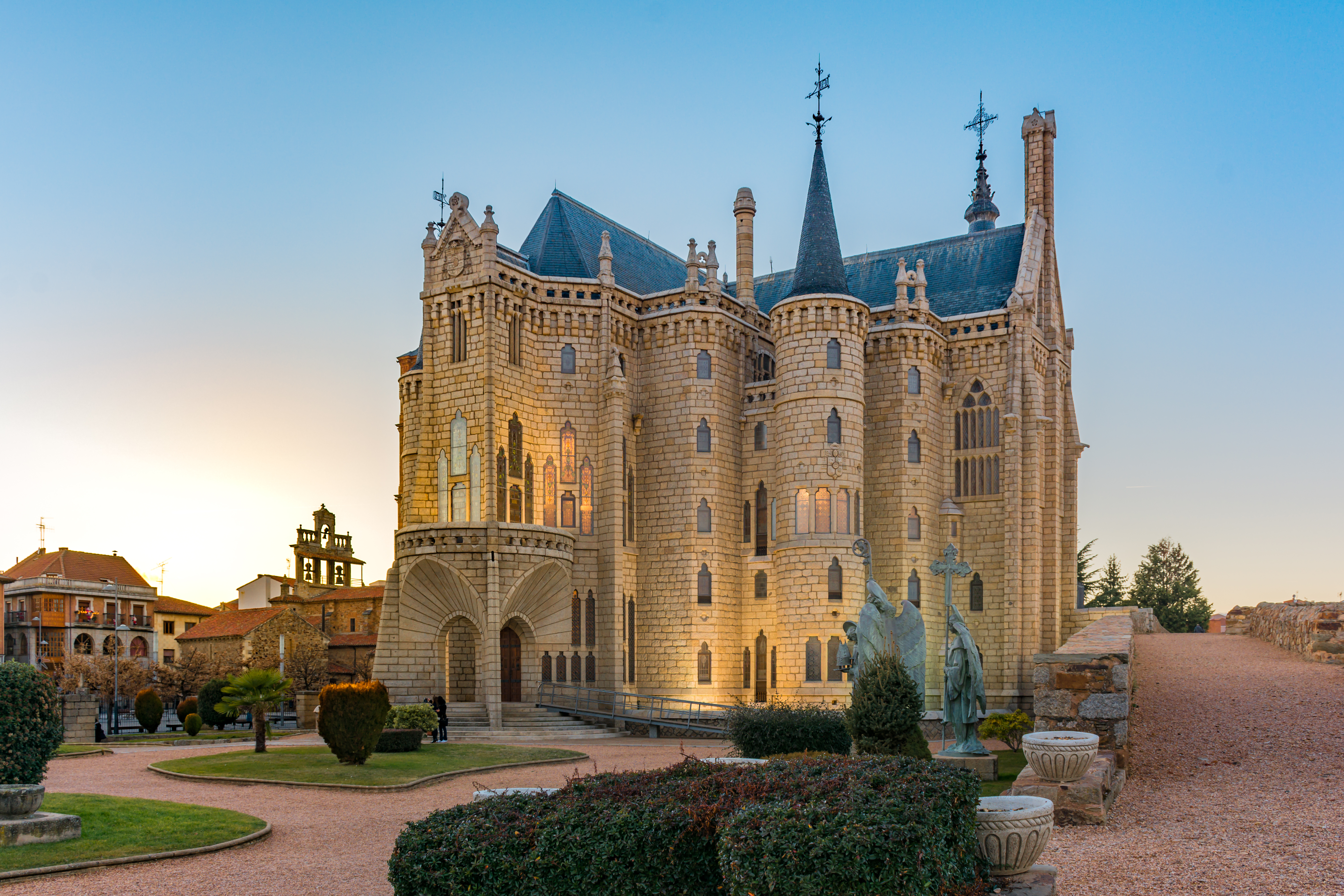 Antoni Gaudís Episcopal Palace i Astorga, historisk seværdighed i León