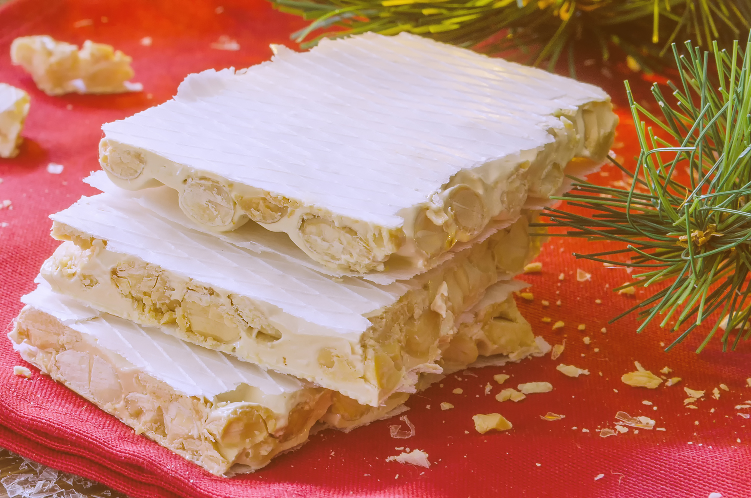 Julerejse til Spanien - ægte turron nougat slik med mandler