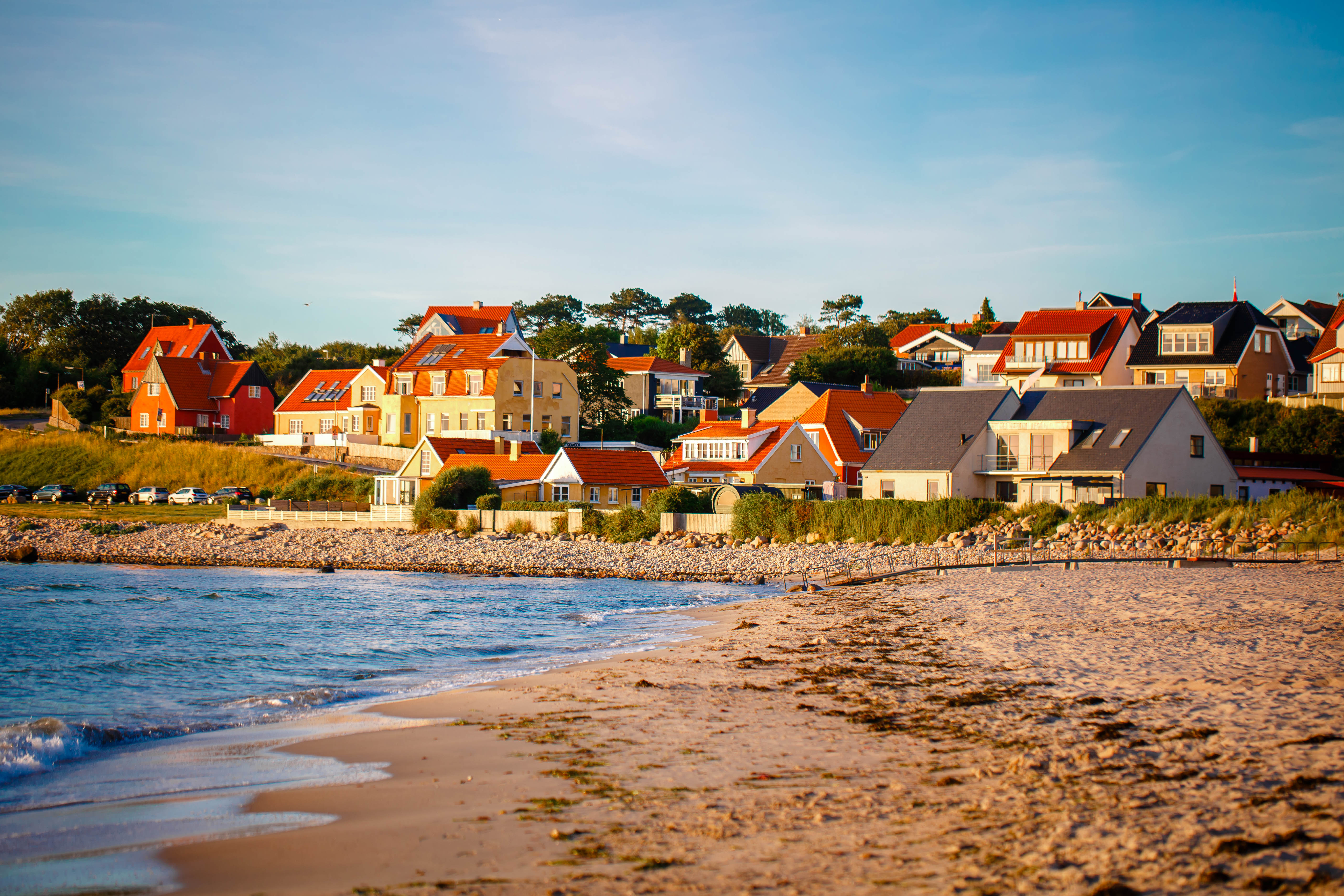 Idylliske feriehuse langs den nordjyske kyst i Skagen