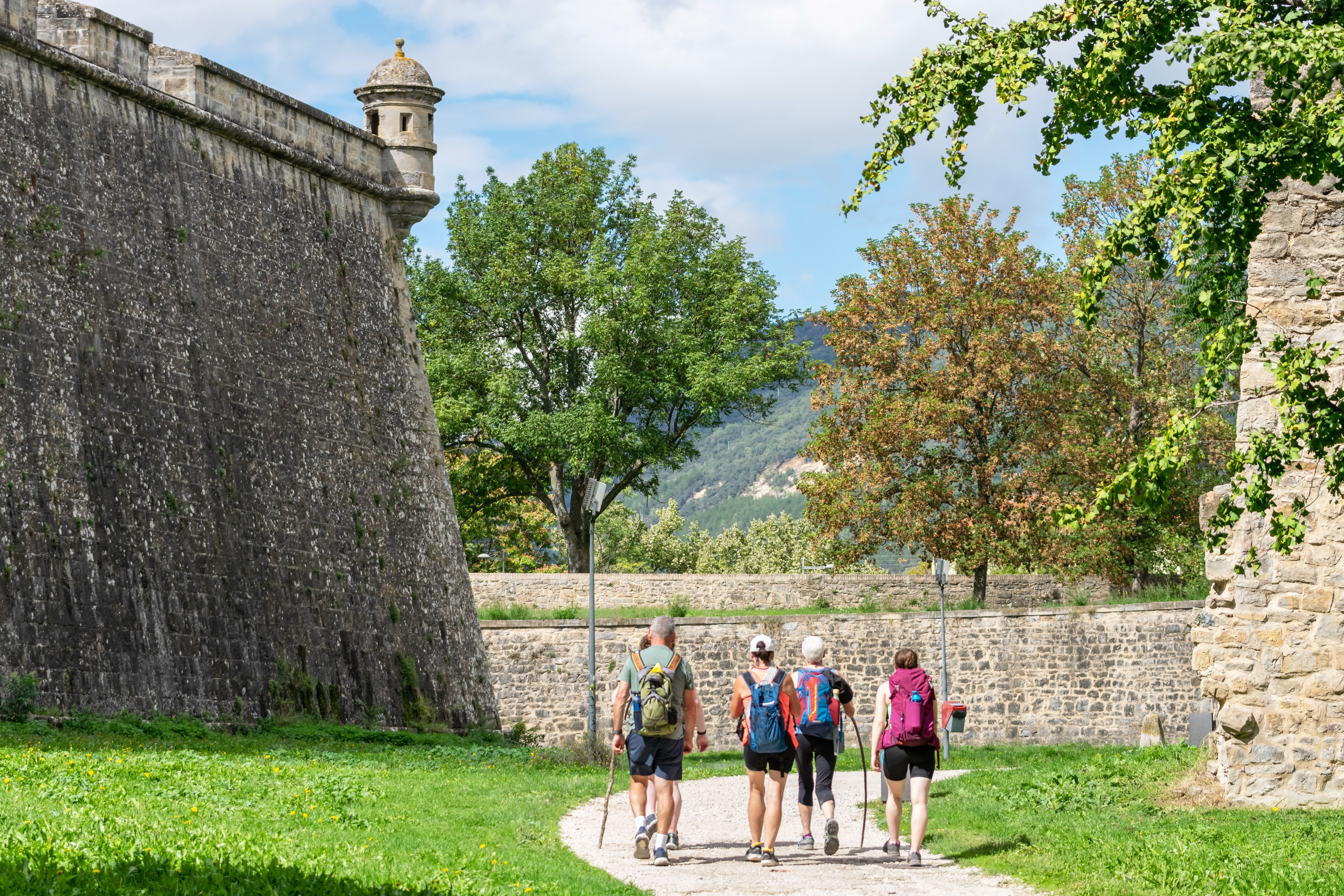 Aktiv ferie på pilgrimsvejen til Santiago gennem Navarra region
