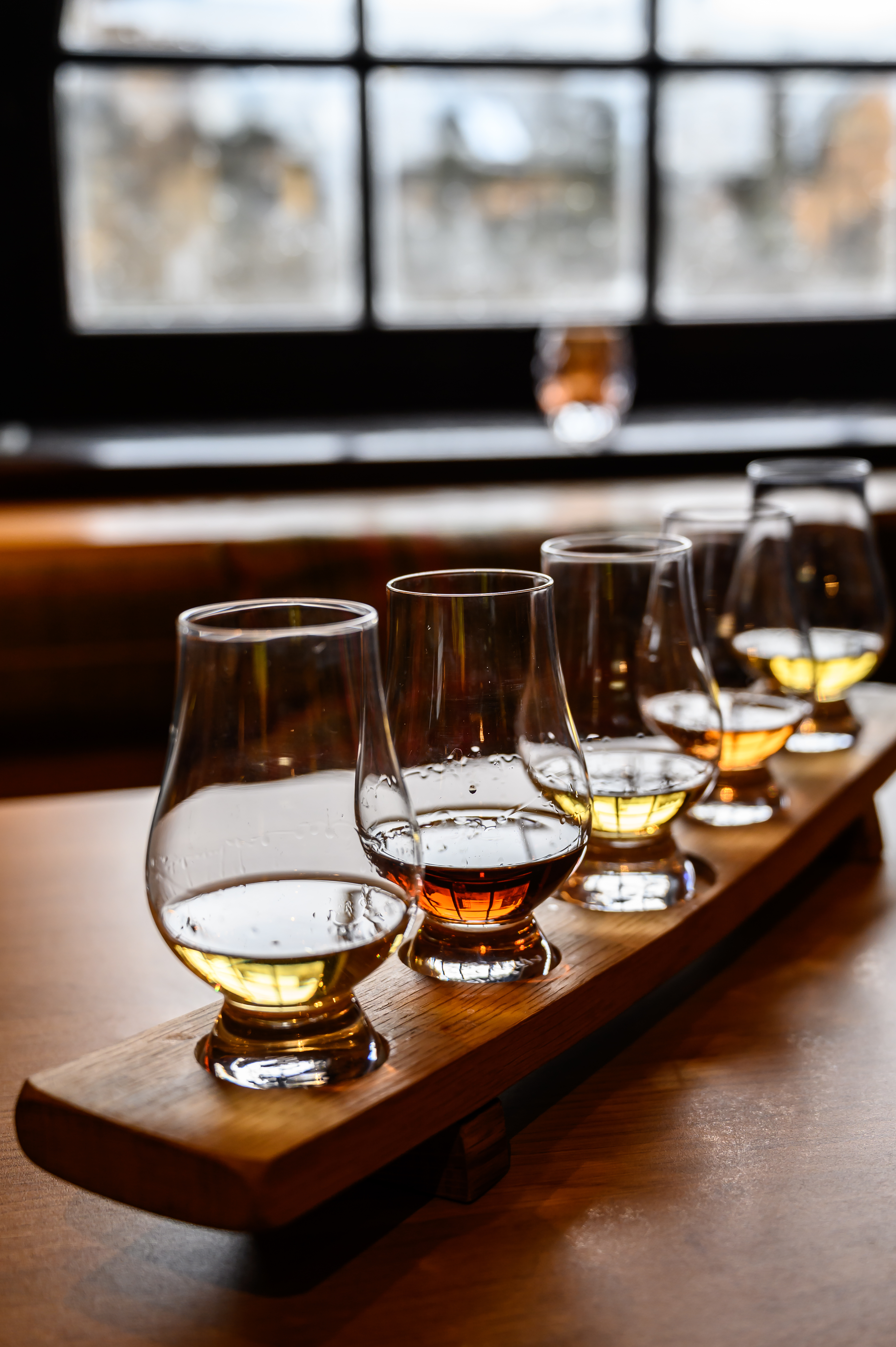 Single malt whisky smagning på Isle of Skye i Skotland