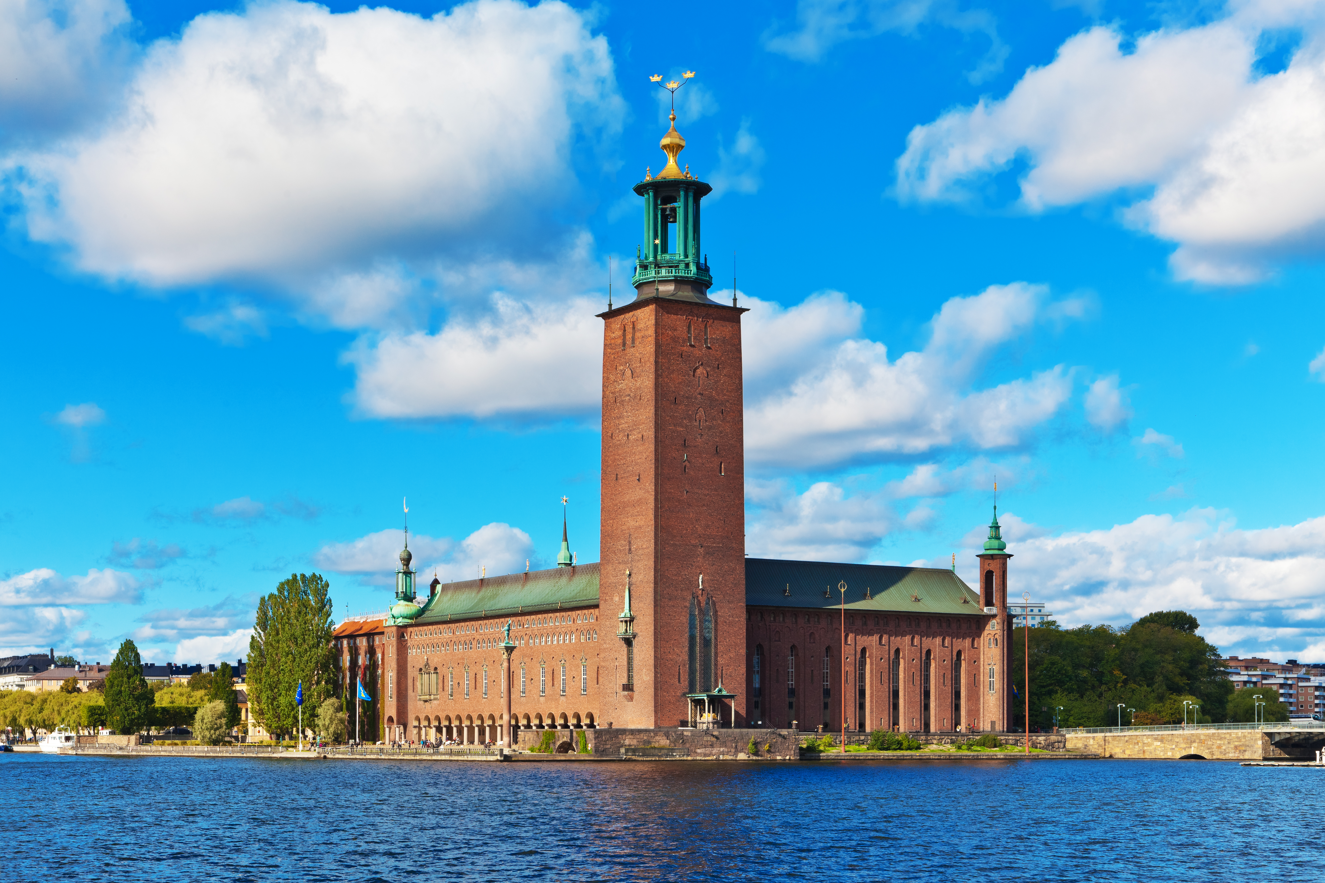 Stockholm Rådhus tårnet Sverige sightseeing oplevelse