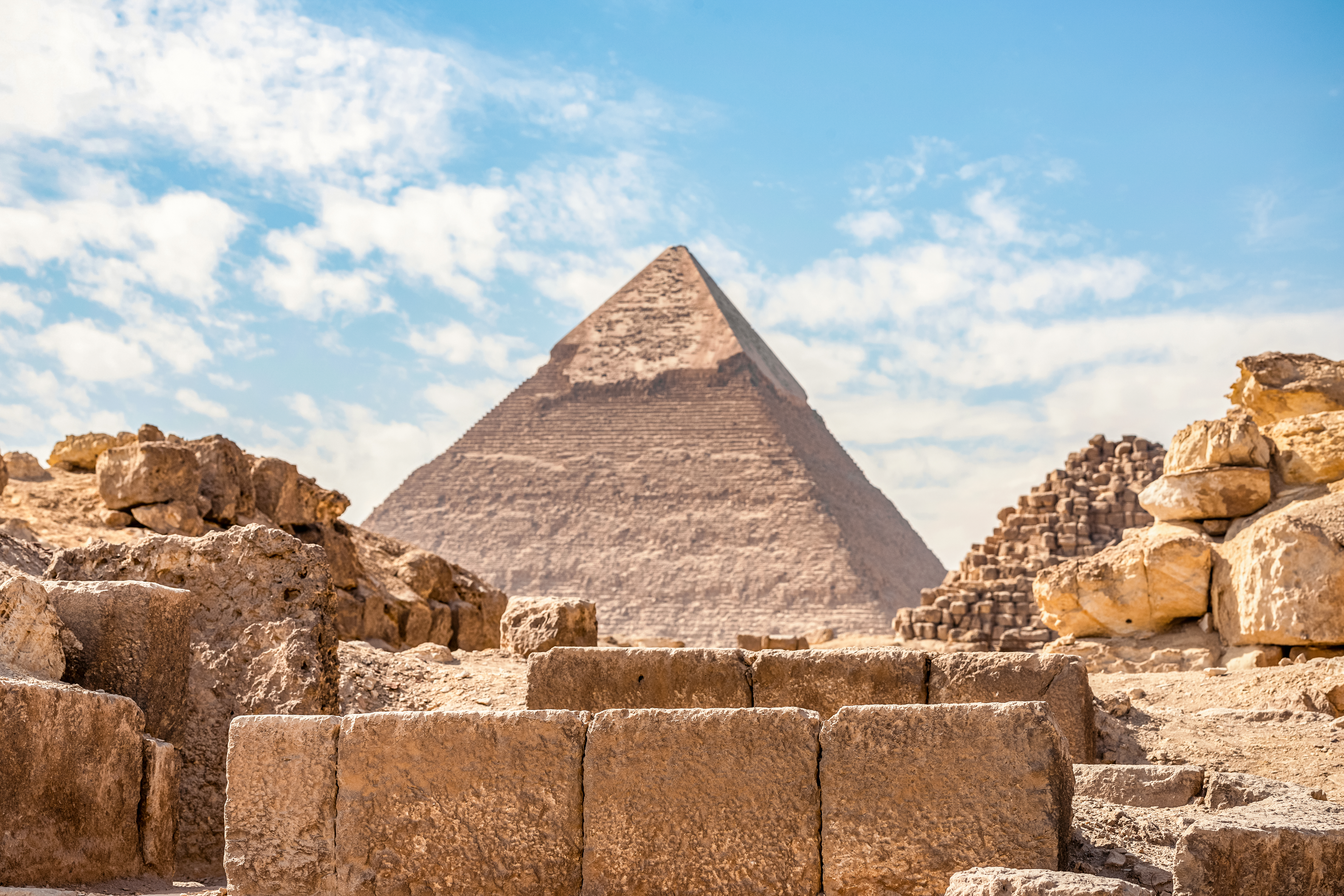 Den store pyramide i Ægypten UNESCO verdensarvssted